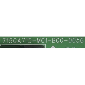 MAIN PARA TV INSIGNIA / NUMERO DE PARTE XLCB02K126 / 715GA715-M01-B00-005G / (U)XLCB02K126020X  / PANEL TPT500B5-U2T01.D REV:S02BE / DISPLAY CV500U2-T01 REV:02 / MODELO NS-50DF710NA21	